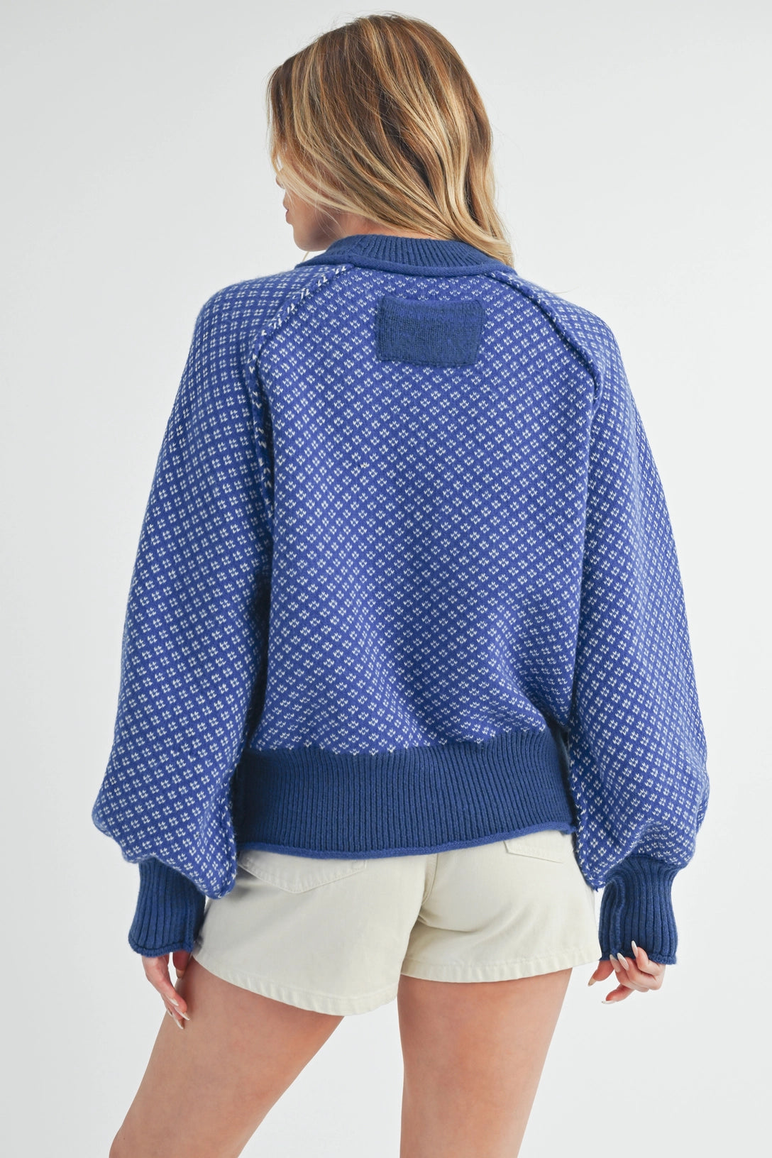 Blueberry sweater