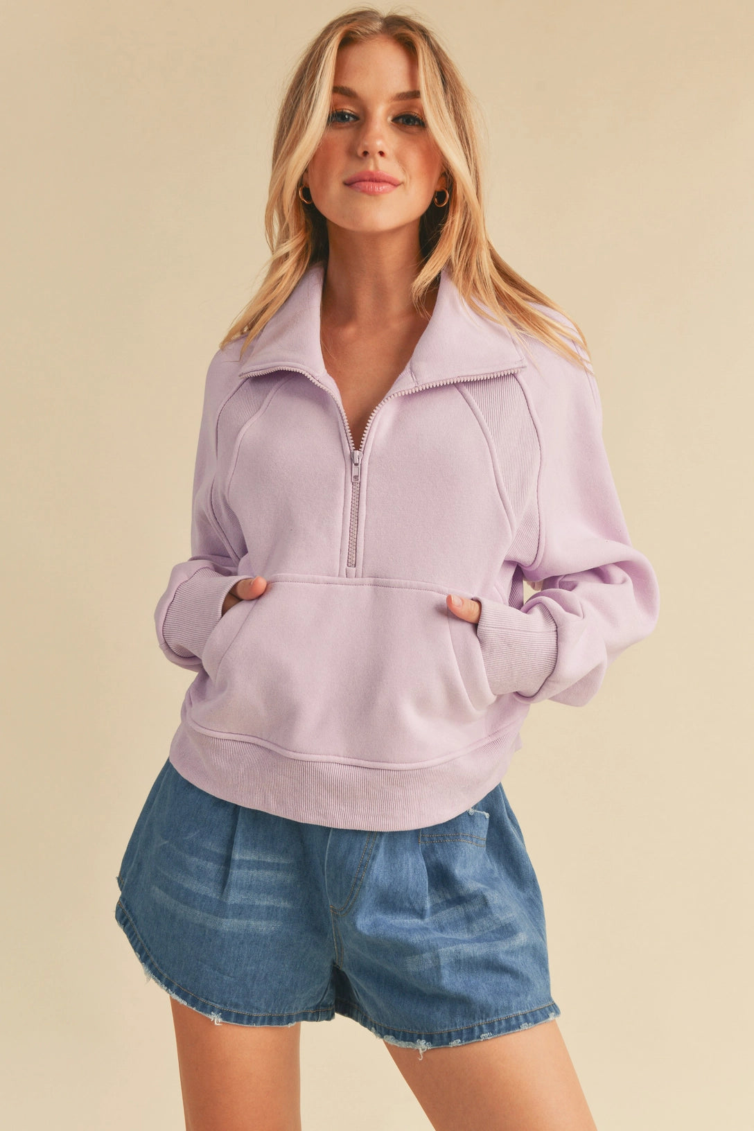 Lima Funnel Neck Half Zip