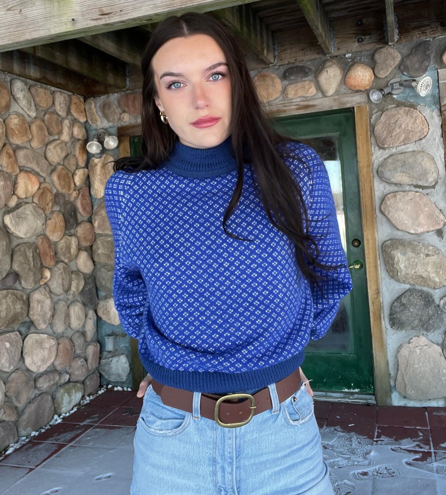 Blueberry sweater