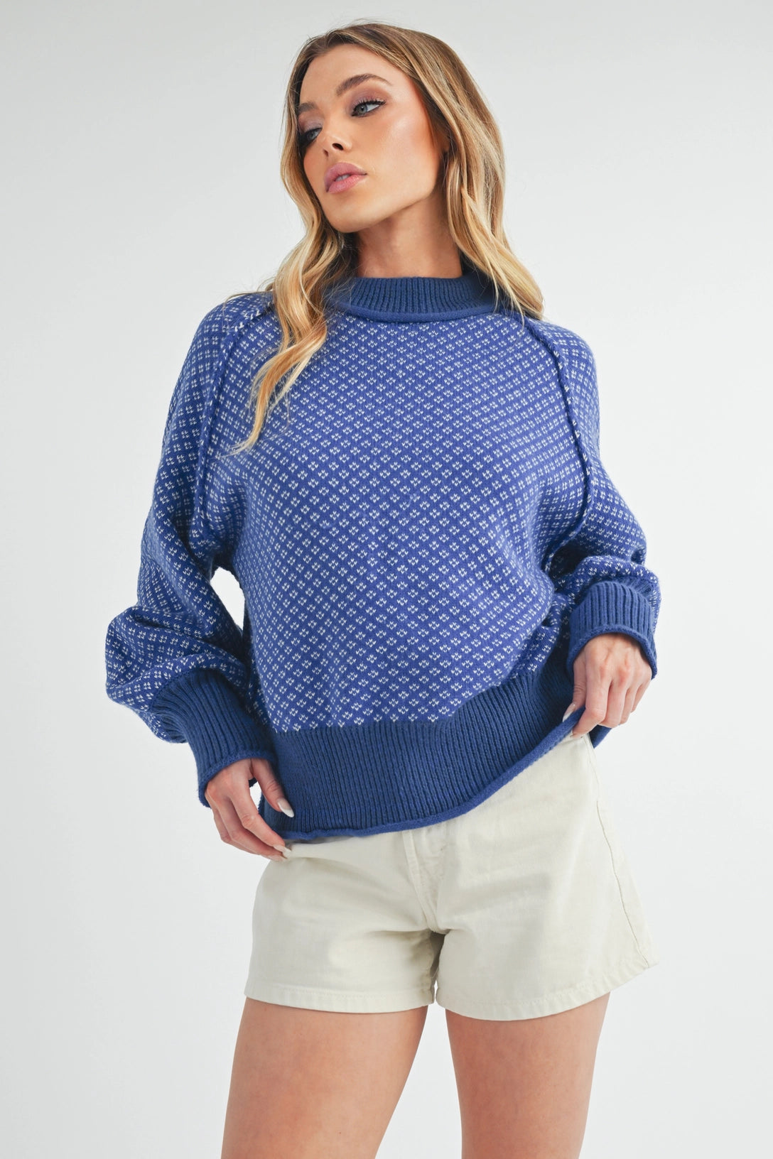 Blueberry sweater