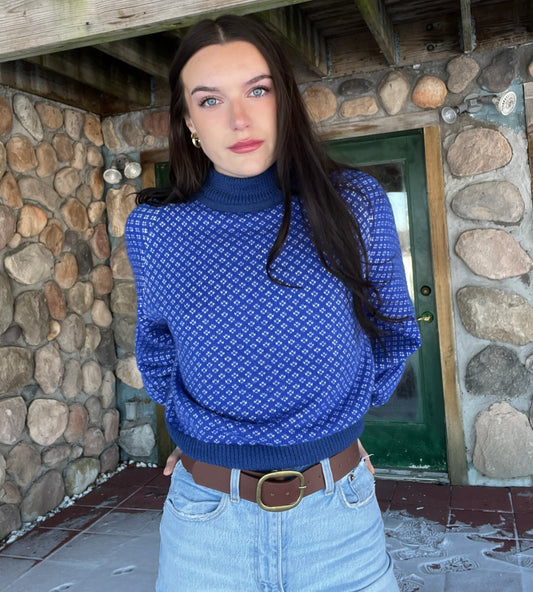 Blueberry sweater